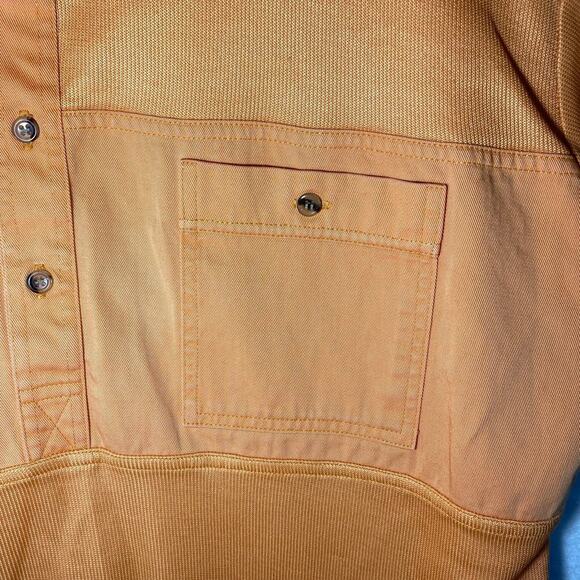 NORM THOMPSON Escape From The Ordinary Vintage Orange Men’s Shirt Size LRG - Picture 5 of 6